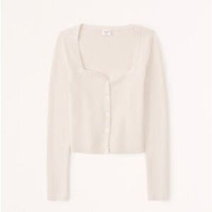 Abercrombie & Fitch Cream Sweater